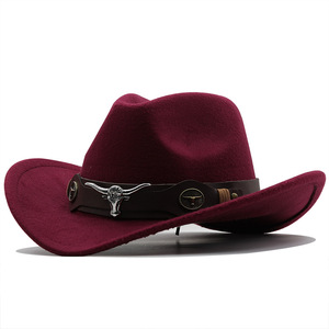 <span class=keywords><strong>Sombrero</strong></span> <span class=keywords><strong>Vaquero</strong></span> Occidental <span class=keywords><strong>de</strong></span> Ala Ancha Liso <span class=keywords><strong>para</strong></span> <span class=keywords><strong>Hombre</strong></span> y Mujer, Venta al por Mayor, Económico, en Varios Tamaños, con Decoración <span class=keywords><strong>de</strong></span> Cinturón <span class=keywords><strong>de</strong></span> Toro, Logotipo Personalizado Aceptable - Product Image 6