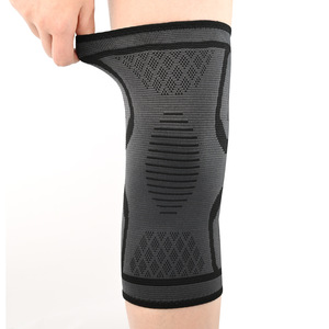 Ademend, antislip kniebrace van gebreid nylon met aangepaste logo, unisex, geschikt voor alle seizoenen, voor hardlopen, sportblessures en herstel. - Product Image 5