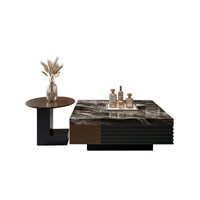 Nouvelle Table Basse Moderne et Créative pour Salon, Rangement Simple, Design Avancé, Idéale pour Petits Espaces