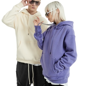 Sudadera con capucha con estampado personalizado, 33 colores, 345gsm, jersey con forro polar pesado, sudadera holgada de color sólido para hombre, Sudadera con capucha para Team Club - Product Image 2