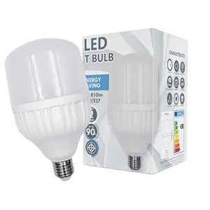 Woojong best sell E27 B22 Diecasting T80 T100 T120 T140 bulbs led light Diecasting Aluminum LED lamps with CE
