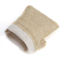 Pochette personnalisée en lin avec cordon de serrage, sac de Jute en toile de Jute avec cordon de serrage