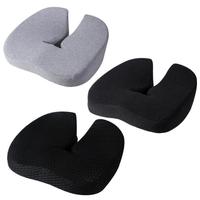Coussin ergonomique de chaise de bureau avec logo personnalisé coussin de siège en mousse à mémoire de forme pour soulager la douleur sciatique coussins de siège