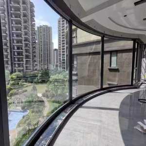 Personnalisation des fenêtres en verre incurvées en aluminium pour balcon <span class=keywords><strong>baie</strong></span> et Bow Window - Product Image 5