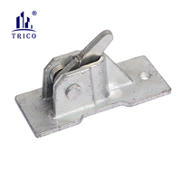 Système de fixation murale en béton, pince rapide en fonte ductile pour coffrage, pour barres d'armature de 6 à 10 mm