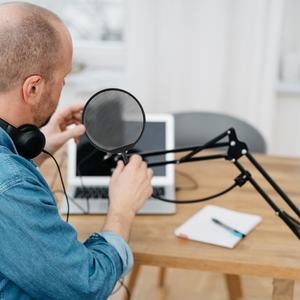 Filtro Pop portátil Micrófono Escudo de sonido Malla de acero para juegos de grabación de música y podcasting Modelo 2017 - Product Image 2