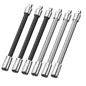 Spring Steel Flexible Connecting Rod Extended Universal Shaft Adapter Socket Elastic Connector Polishing Surface - Product Image 5