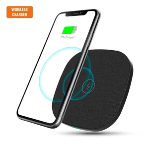 Hot Sales 15W Ultra Thin Fast Universal Desk 15W Portable QI Wireless Charger Cell Phone Charging Pad Battery Charger For iPhone