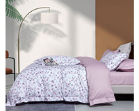Nouveau design Ensembles de couettes en coton imprimé Ensembles de literie en coton imprimé Ensembles de housse de couette imprimés avec taie d'oreiller