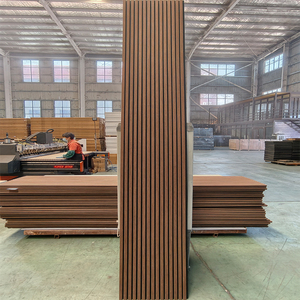 Panneau mural <span class=keywords><strong>acoustique</strong></span> en lattes de bois noir 2,7 m, insonorisation en feutre PET, pour studio d'enregistrement, home cinéma, bureau, panneau de traitement <span class=keywords><strong>acoustique</strong></span> - Product Image 1