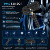 TPMS OEM 68239720AC 433Mhz, Reifendrucksensoren, Reifendrucküberwachungssystem für JEEP