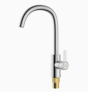 Robinet de cuisine en acier inoxydable avec douchette extractible pour évier - Product Image 1