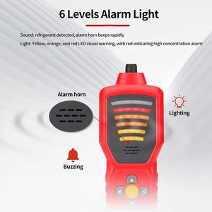 Detector de Fugas de Gas Refrigerante Portátil con Alarma Sonora y Luminosa, Herramienta de Prueba de Alta Precisión para HVAC y Aire Acondicionado, Compatible con Múltiples <span class=keywords><strong>Gases</strong></span> - Product Image 2