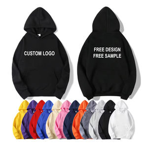 Sudadera con Efecto Puff Print, Logotipo 3D de Buena Calidad, Personalizada, Estilo Urbano, Gruesa, 100% Algodón - Product Image 1