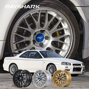 ล้อแมกนีเซียม RS Custom Forged ขนาด 18 19 นิ้ว น้ำหนักเบา สำหรับ Nissan Skyline GT-R R34 - Product Image 1