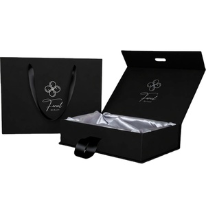 Nueva Caja de Papel para Empaque de Pelucas Personalizada de Alta Gama Pulida Ecológica 2026 con Lámina Dorada y Forro de Esponja Impermeable UV de 2mm para Pelucas - Product Image 6