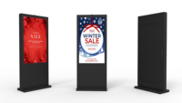 55 pouces IP65 extérieur LCD Digital Signage Display Stand pour la publicité télévisée Centres commerciaux Restaurants OEM Fournisseur SDK inclus