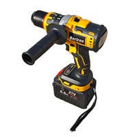 Perceuse à percussion 300N, moteur sans balais, 21V, haute efficacité, grand couple industriel, béton, réversible, trois vitesses, rechargeable