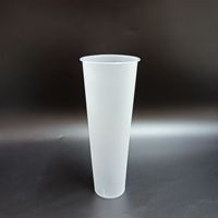 SP2087 Tasse à hot pot transparente jetable, tasse à thé au lait, pop-corn de cinéma et combinaison de boissons