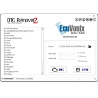 DTCRemover 2 V2.5.6 DTCRemover2 DTC off Delete Software Remove in Different ECU Progammmer