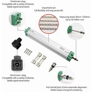 KTC cảm biến dịch chuyển xi lanh thủy lực Điện Tử Cai Trị que kéo chiết kháng vị trí tuyến tính cảm biến - Product Image 4