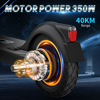 Trottinette électrique à deux roues RCB EV10Z (ABE) EU 2025, 250W, avec contrôle par application, étanche, batterie au lithium 36V, en alliage d'aluminium, pliable, autonomie 40-60km