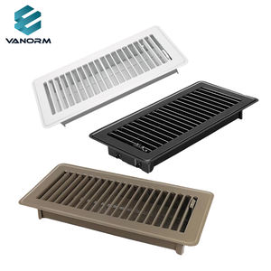 4X10 Pouces Sortie d'air au sol FL Sortie d'échappement Ouverture de <span class=keywords><strong>ventilation</strong></span> Fer à repasser Ouverture de <span class=keywords><strong>ventilation</strong></span> Blanc - Product Image 6