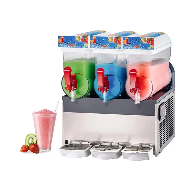 Slushie Mechinely Spm Tangki Ganda Pembuat Slushee Anggur Slushee Mesin Margarita Bekas Thailand untuk Dijual