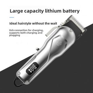 Máquina Cortapelos Eléctrica Pearl Max de Acero Inoxidable, Alta Potencia, Silenciosa, Impermeable, con Batería Integrada, Herramienta para Recortar y Dar Forma al Cabello - Product Image 4