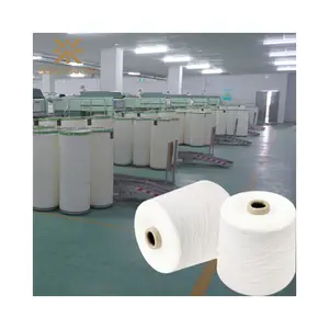 Factory Priced yarn 16s/1 100%Polyester Yarn knitting