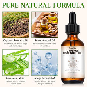 <span class=keywords><strong>Aceite</strong></span> <span class=keywords><strong>de</strong></span> Rotundus <span class=keywords><strong>de</strong></span> Chipre Prensado <span class=keywords><strong>en</strong></span> Frío Natural para Depilación, Calmante, Suave, Reduce <span class=keywords><strong>el</strong></span> Crecimiento del Vello Corporal - Product Image 5