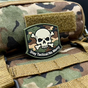 Factory Custom Trendy <strong>PVC</strong> Logo Patch for Custom <strong>Clothing</strong> Brand - Product Image 3