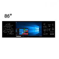 Vente flash - Écran tactile tout-en-un LED LCD 4K de 86 pouces - Tableau noir intelligent LCD 4K pour étudiants