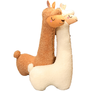 Animal de <span class=keywords><strong>peluche</strong></span> <span class=keywords><strong>gigante</strong></span> para niños, juguete de felpa suave de <span class=keywords><strong>alpaca</strong></span>, con felpa para dormir, venta al por mayor de fábrica - Product Image 1