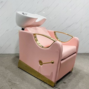 Estación de Lavado de Cabello Moderna Personalizada, Equipo de Salón de Belleza y Barbería, Silla de Champú Eléctrica con Lavabo de Cerámica - Product Image 4