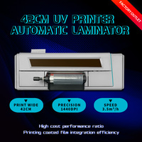Imprimante DTF UV A2 de bureau de fabrication originale avec laminateur automatique rouleau à rouleau et garantie d'un an