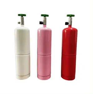 1KG Cool Gas Bottle Swift Unfilled Refrigerant Gas Cylinder with Valve for R410a Gas