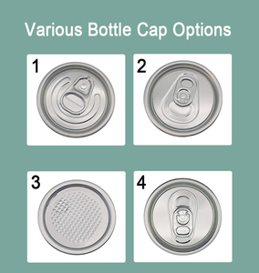 200ml/250ml/330ml kích thước khác nhau nhựa nước trái cây lon nước giải khát có thể dùng một lần rõ ràng có thể với Dễ dàng mở nhôm Pop Nắp - Product Image 4