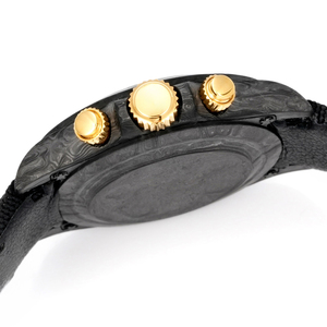 Reloj Mecánico de Alta Gama para Hombre con Bisel Negro y Dorado y Triple Esfera, un Diseño Deportivo de Lujo Esencial para un Estilo Moderno - Product Image 4