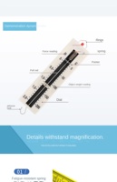 Dynamomètre à ressort, dynamomètre cylindrique, dynamomètre de démonstration, dynamomètre 1N 2.5N 5N 10N, tensiomètre, support de bloc de poulie en métal