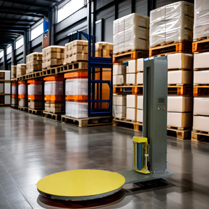 Automatic Pallet Stretch Film Wrapping Pallet Stretch Film Wrapping Machine Fim <b>Packaging</b> Machine - Product Image 4