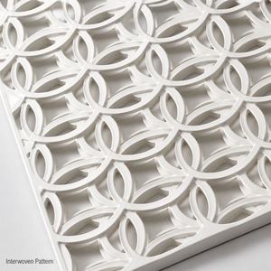 Panneau mural en aluminium moderne, surface anodisée, anti-corrosion, pour immeuble de bureaux, 70 pouces et plus - Product Image 3