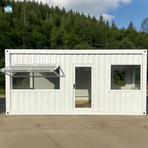 Casa Contenedor Móvil Prefabricada <span class=keywords><strong>de</strong></span> 10 pies, 20 pies, 30 pies, 40 pies, Portátil, para Cafeterías y Tiendas <span class=keywords><strong>de</strong></span> Conveniencia - Product Image 3