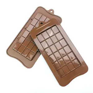 不含双酚a的巧克力和糖果烤盘modes Para Chocolate De Silicon巧克力棒硅胶模具