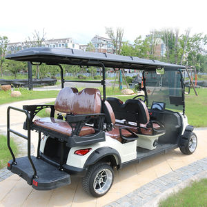 รถเข็นกอล์ฟแบบผลักไฟฟ้า48V สำหรับผู้โดยสาร6คนรถกอล์ฟออฟโรด - Product Image 3