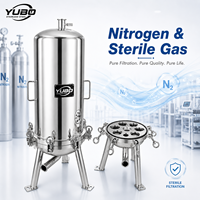 Filtro Microporoso de Gas Estéril e Higiénico para Aplicaciones de Filtración del Proceso de Nitrógeno