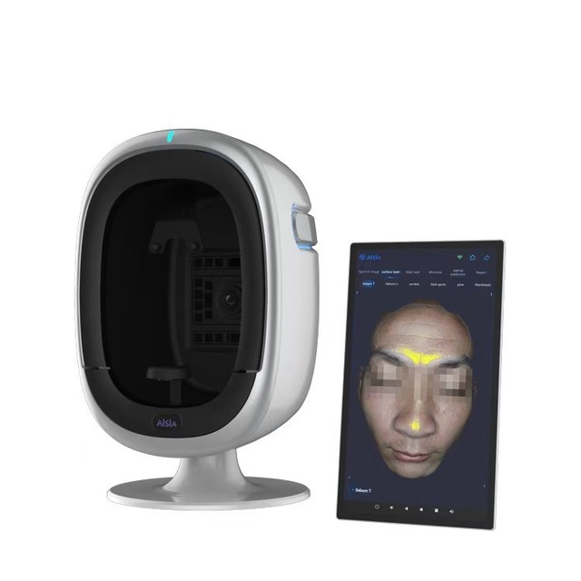 Professional Desktop 3D Facial Scanner AI Face Diagnostics Analyzer Spa Use Accurate Beauty Testing Skin Analysis Machine Za