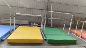 Équipement de gymnastique pour hommes personnalisé d'approvisionnement en usine <span class=keywords><strong>barre</strong></span> horizontale cuisse gymnastique barres parallèles en acier et en bois - Product Image 3