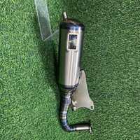 Expédition gratuite, prix d'usine, pièces de course V8 de haute qualité, silencieux d'échappement pour moto JOG V8 50CC 90cc AF18 AF27 DIO50 70-90CC