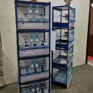 Sıcak toptan dörtlü ekleme kuş kafesi-108*35*178.5cm büyük papağan kafesi-pet kuş kafesi-genişletilebilir ekleme tasarımı - Product Image 6